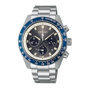 Seiko Prospex Prospex 'Grand Touring' Solar Speedtimer Chronograph 41.5mm Mens Watch Grey