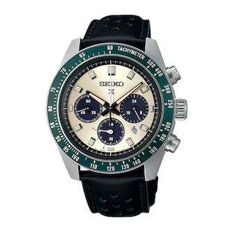Seiko Prospex Prospex 'Racing Sports' Solar Speedtimer Chronograph 41.5mm Mens Watch Ivory