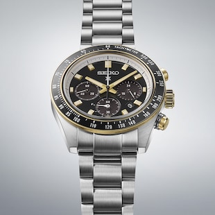 Seiko Prospex Prospex 'Circuit Race' Solar Speedtimer Chronograph 41.5mm Mens Watch Black