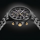 Seiko Prospex GPS Solar Chronograph Speedtimer 42mm Limited Edition 100th Anniversary of Seiko in Black