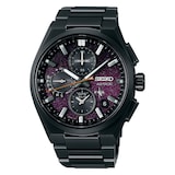 Seiko Prospex Astron GPS Solar 5X Dual Time Chronograph 'Yozakura' - Cherry Blossom by Night - Limited Edition Mens Watch