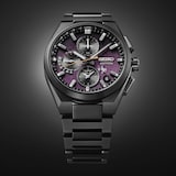 Seiko Prospex Astron GPS Solar 5X Dual Time Chronograph 'Yozakura' - Cherry Blossom by Night - Limited Edition Mens Watch