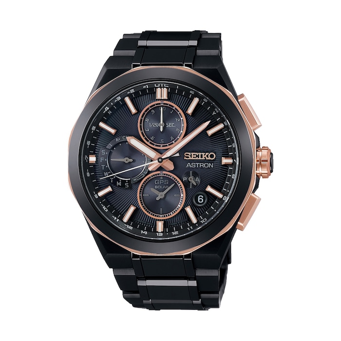 Seiko Astron GPS Solar 5X Dual-time Chronograph ‘100th Anniversary of Seiko’ Limited Edition Mens Watch