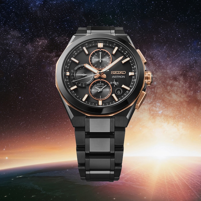 Seiko Astron GPS Solar 5X Dual-time Chronograph ‘100th Anniversary of Seiko’ Limited Edition Mens Watch