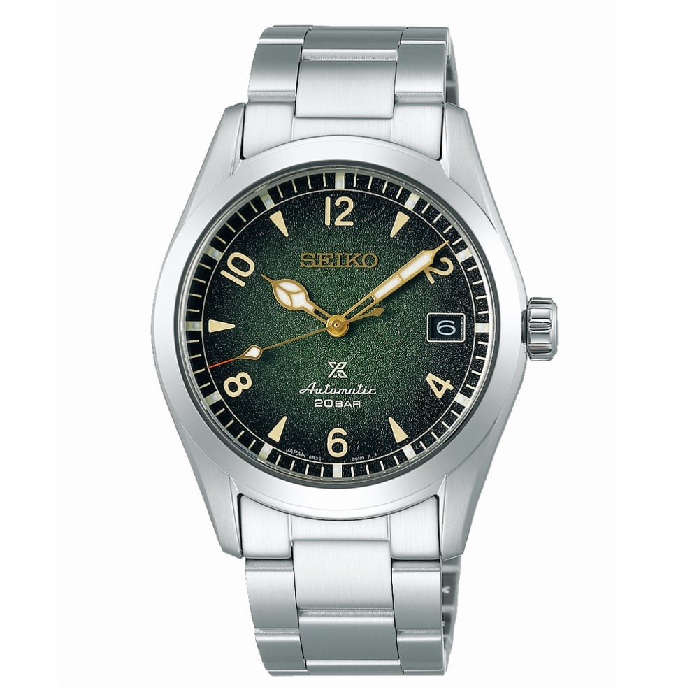 Seiko Prospex Alpinest 38mm Mens Watch Green Seiko Prospex Alpinest 38mm Mens Watch Green