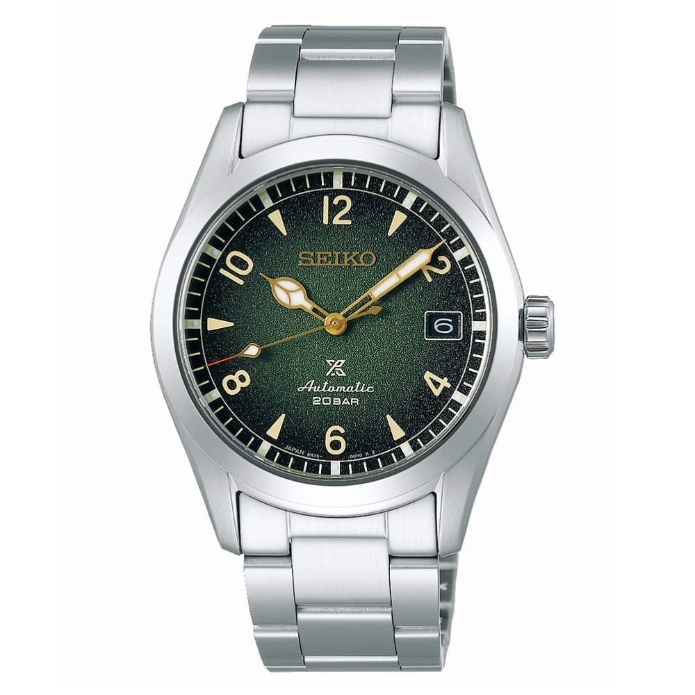 Seiko Prospex Alpinest 38mm Mens Watch Green