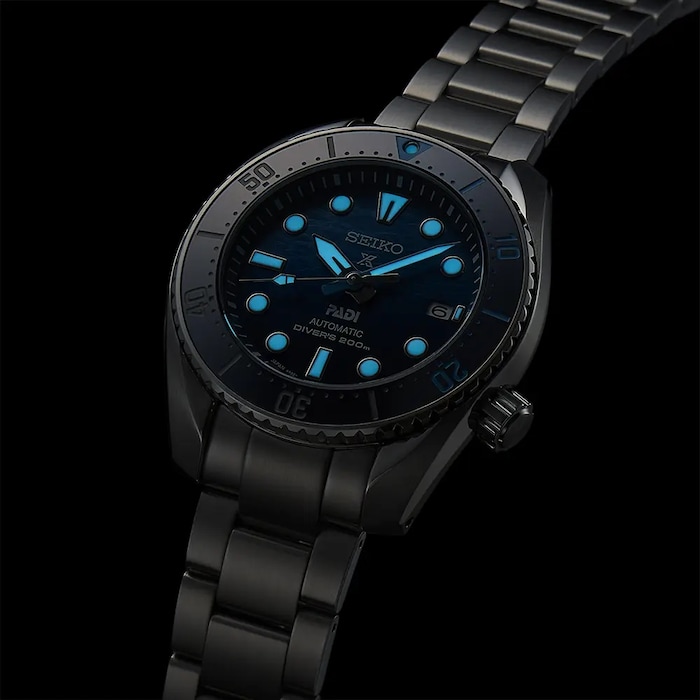 Seiko Prospex Sumo Scuba PADI Special Edition 45mm  Mens Watch Blue