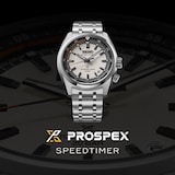Seiko Prospex Prospex Speedtimer 6R 'Compact Countdown' 39.5mm Mens Watch Grey-White Dial