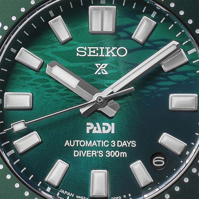 Seiko Prospex Prospex 1965 Heritage Diver's PADI Special Edition 40mm Mens Watch Green