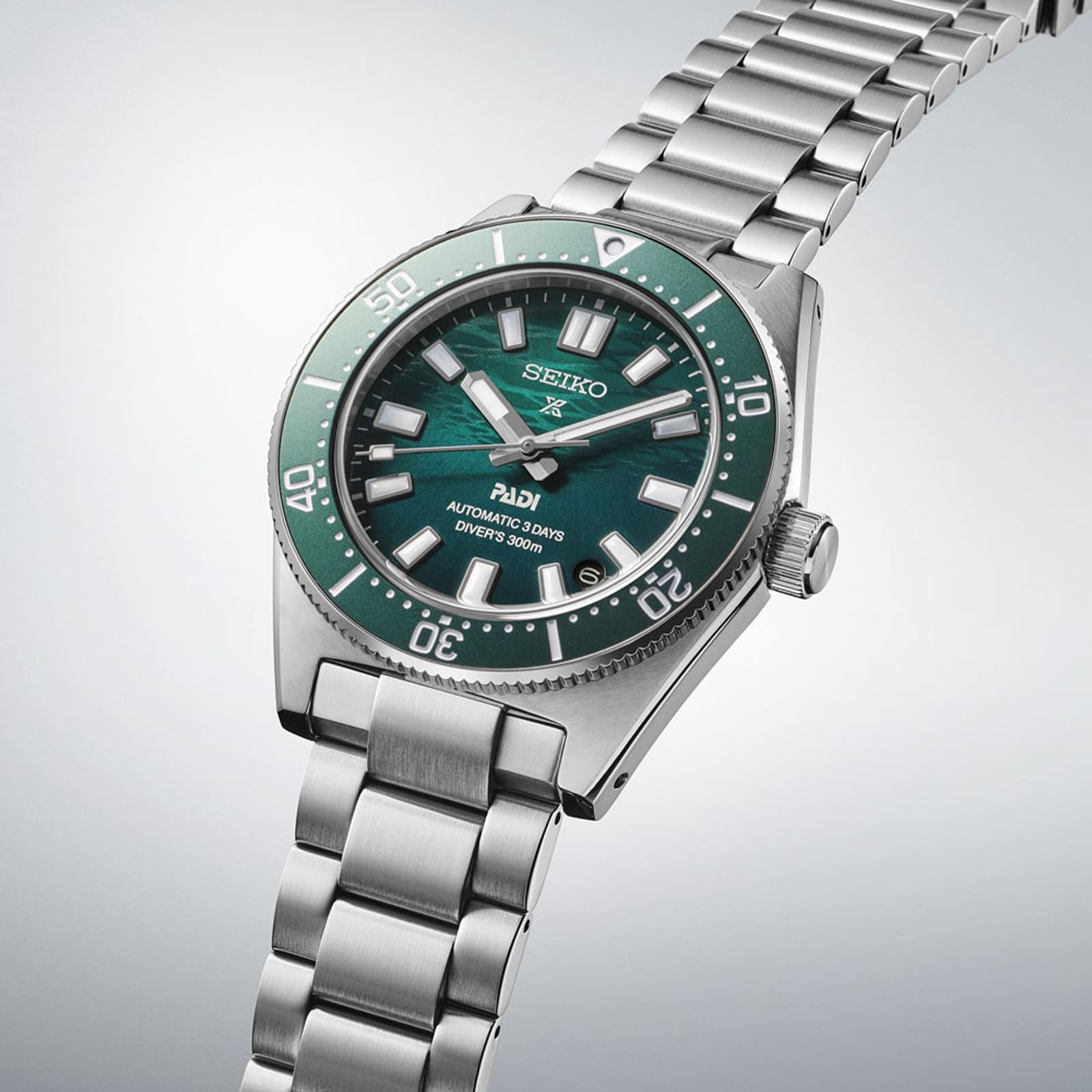 Seiko Prospex Prospex 1965 Heritage Diver's PADI Special Edition 40mm Mens Watch Green