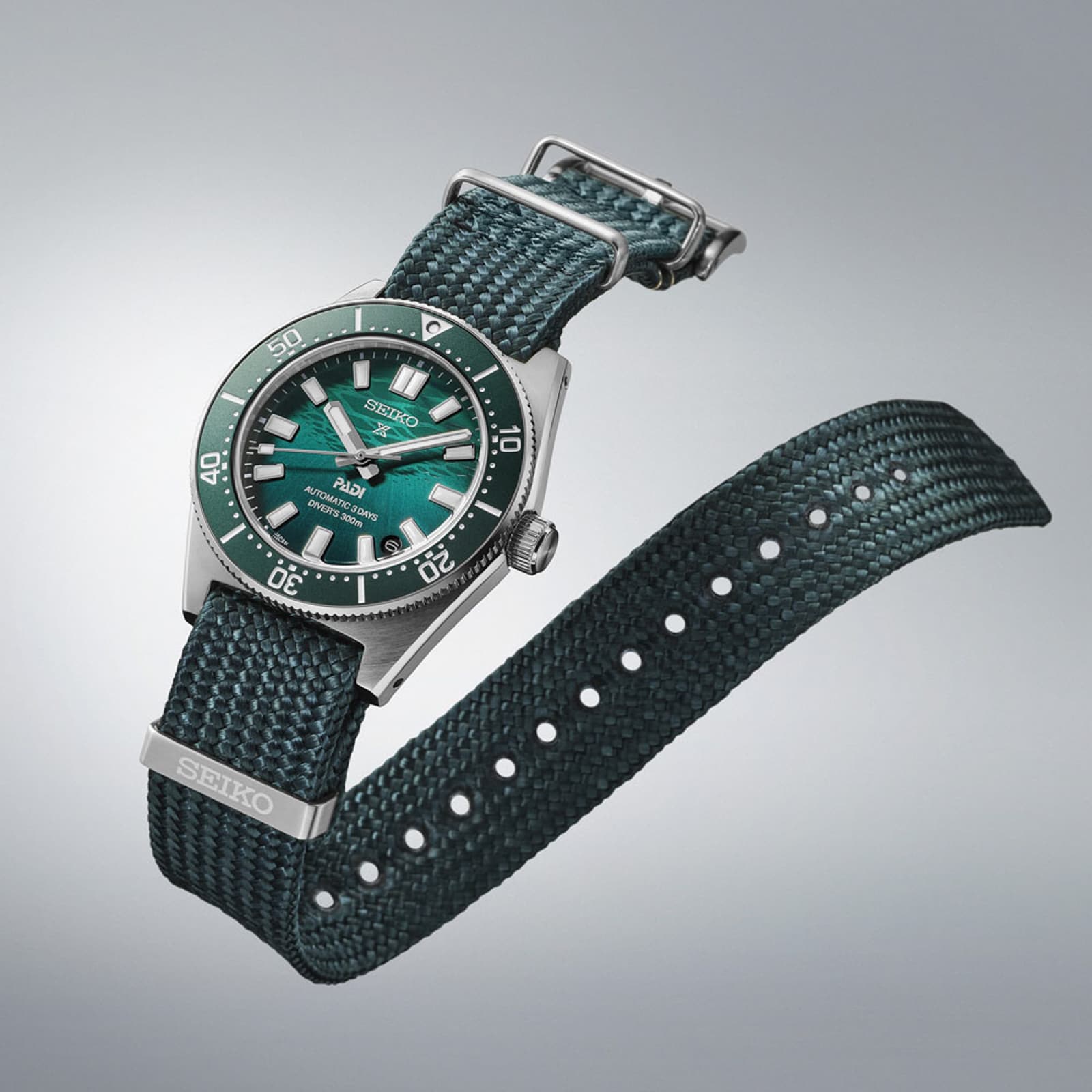 Seiko Prospex Prospex 1965 Heritage Diver's PADI Special Edition 40mm Mens Watch Green