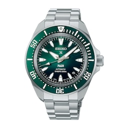 18280266 - Prospex PADI 60th Anniversary 4R Compact Mechanical Diver's 41.7mm Mens Watch Underwater Green