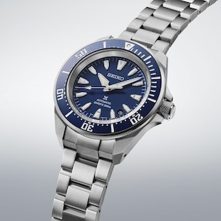 Seiko Prospex Prospex 4R Compact Mechanical Diver's 41.7mm Mens Watch Cobalt Blue