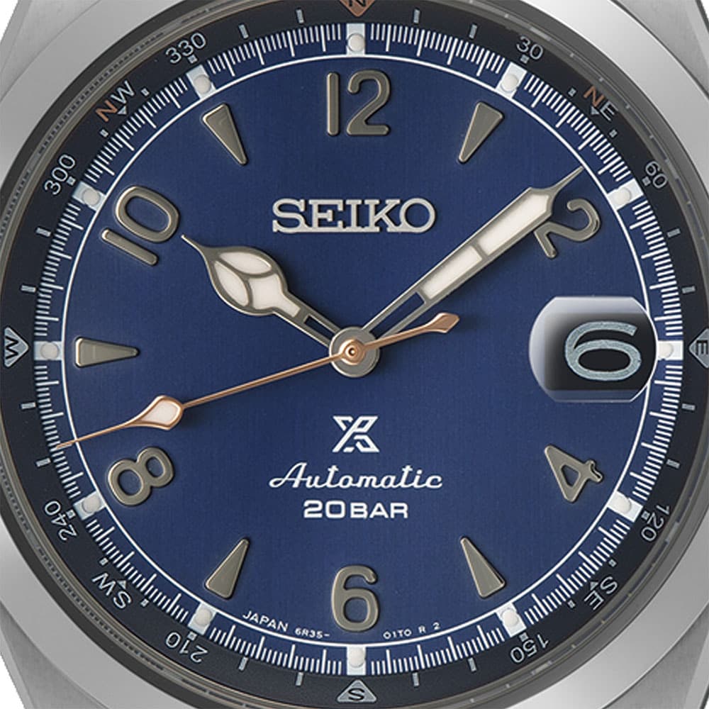 Seiko Prospex Alpinist European Edition 2025 39.5mm Limited Edition Mens Watch Blue