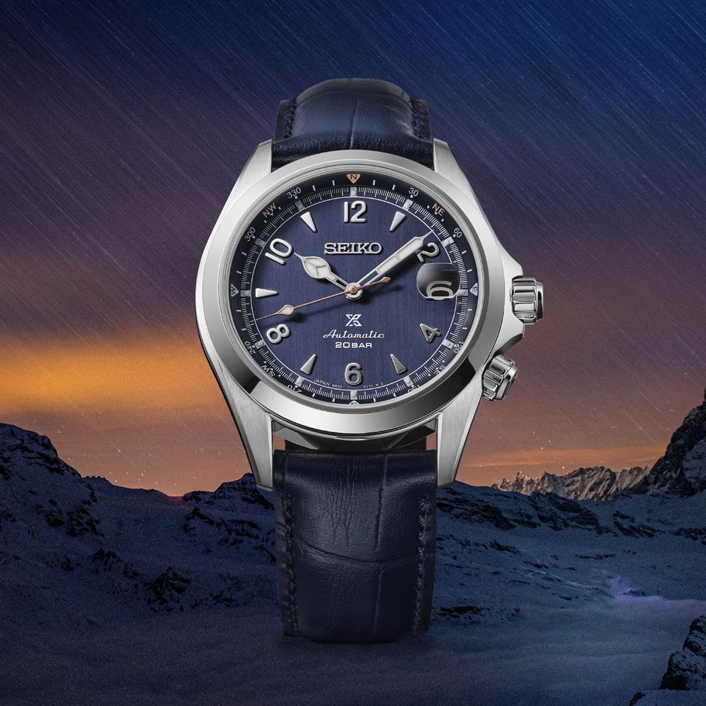 Seiko Prospex Alpinist European Edition 2025 39.5mm Limited Edition Mens Watch Blue