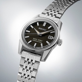 Seiko Prospex King Seiko KSK 'Charcoal Suit' 38.3mm Mens Watch Grey