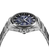 Seiko Prospex Astron GPS Solar 5X83 Dual-Time Chronograph 42mm Mens Watch Blue