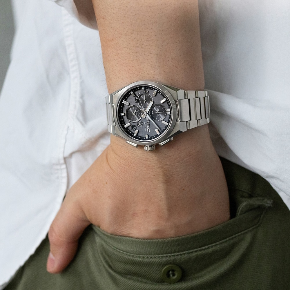 Seiko Prospex Astron GPS Solar 5X83 Dual-Time Chronograph 42mm