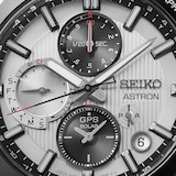 Seiko Prospex Astron Chronograph 43.3mm Mens Watch Silver