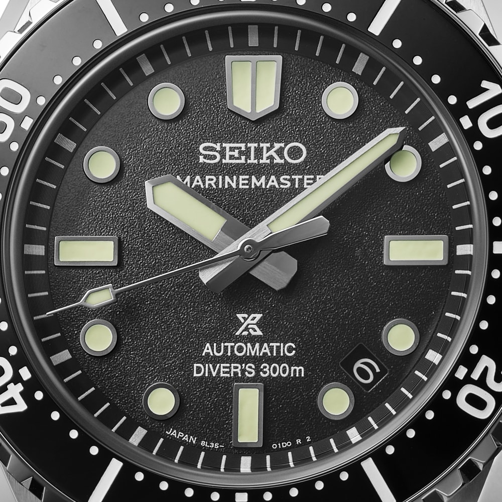 Seiko Prospex Prospex Marinemaster 1968 Heritage Diver 42.6mm Mens Watch Black