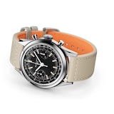 Gallet Classics B09 Tribute to Multichron 38mm Unisex Watch Black Dial Fabric