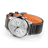 Gallet Classics B09 Tribute to Silverlight 38mm Unisex Watch Silver Dial Leather