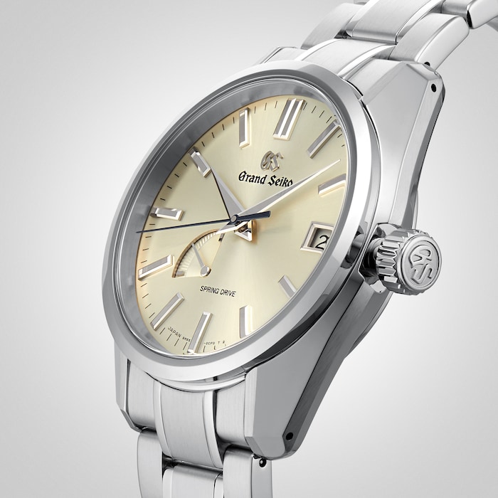 Grand Seiko Heritage Champagne Automatic Spring Drive 3-Day SBGA373 |  Watches Of Switzerland US