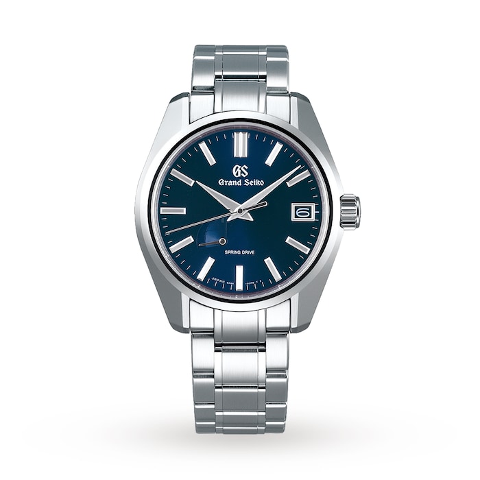 Grand Seiko Heritage Blue Spring Drive 3-Day SBGA375 | Goldsmiths