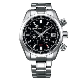 18400024 - Sports Black Automatic Spring Drive 3-Day Chronograph GMT