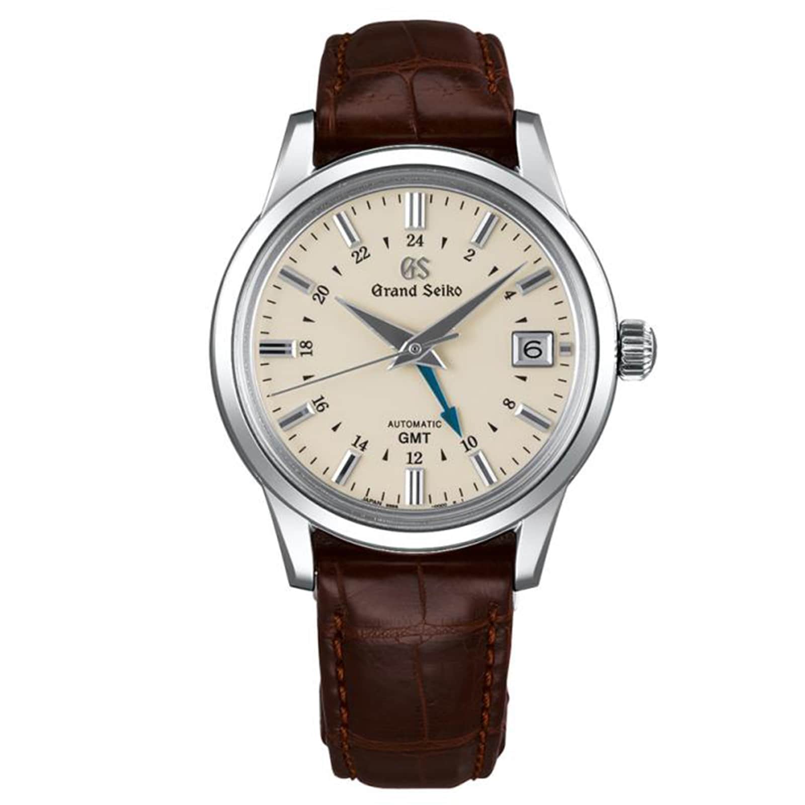 Grand Seiko Elegance Mechanical Automatic 3-Day GMT SBGM221 | Watches Of  Switzerland UK