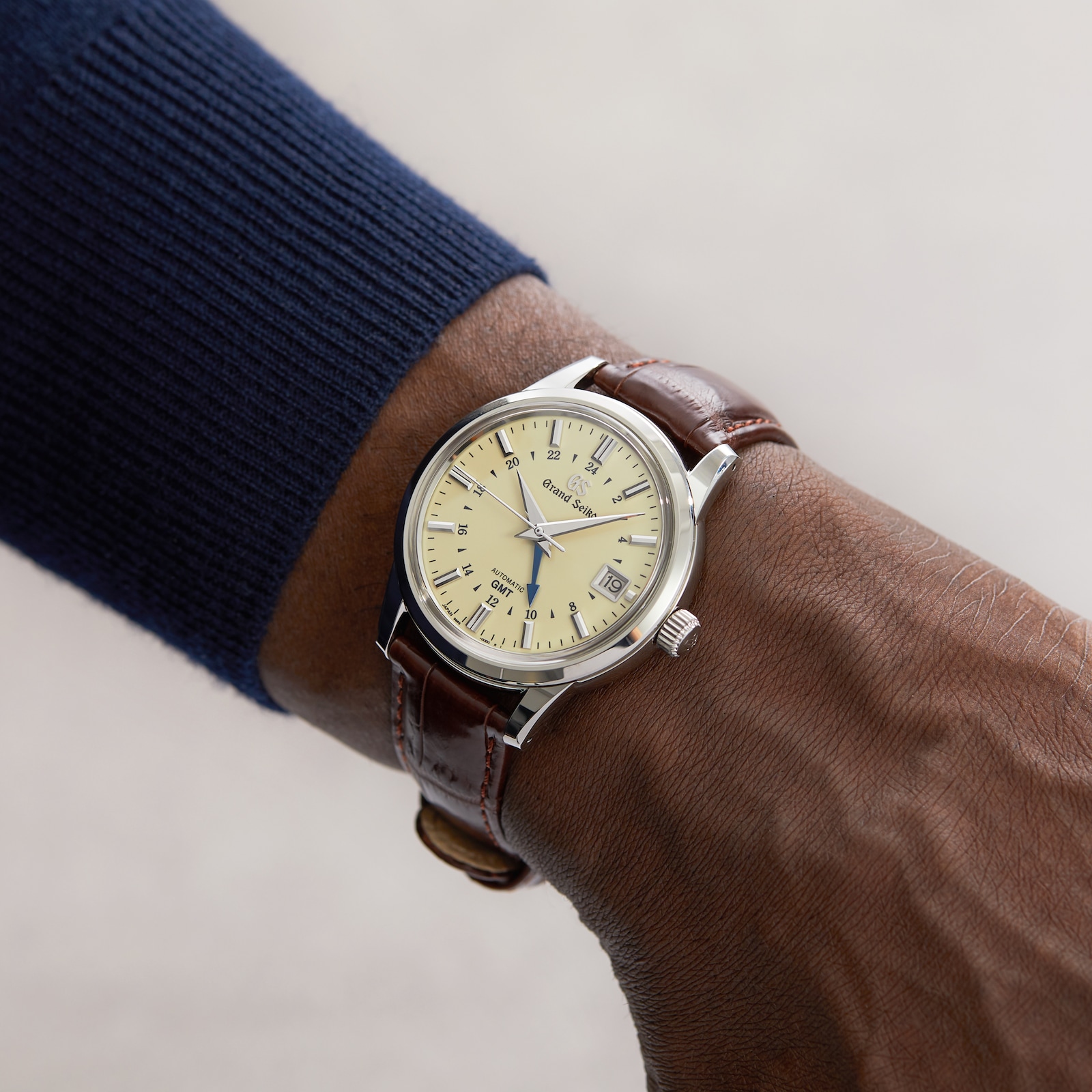 Grand Seiko Elegance Mechanical Automatic 3-Day GMT