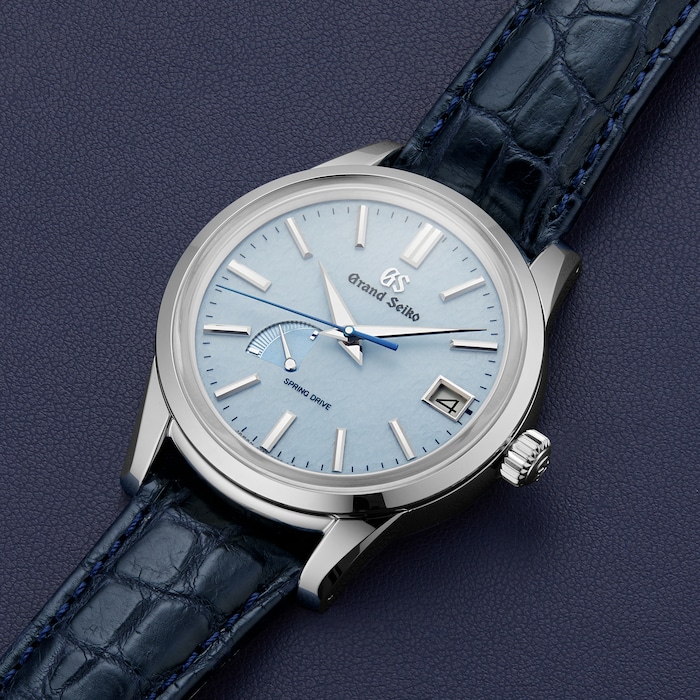 Grand Seiko Elegance 'Skyflake' Automatic Spring Drive 3-Day SBGA407 |  Watches Of Switzerland UK