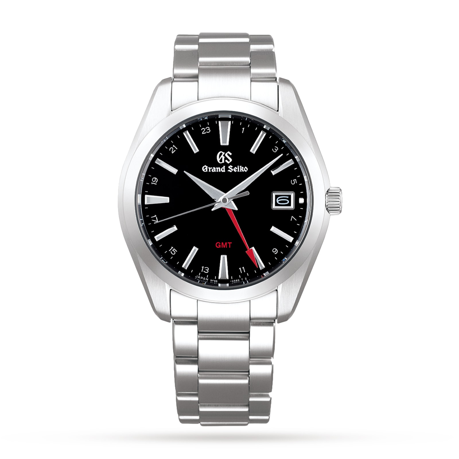 Grand Seiko Heritage Quartz Black GMT SBGN013 | Watches Of Switzerland UK