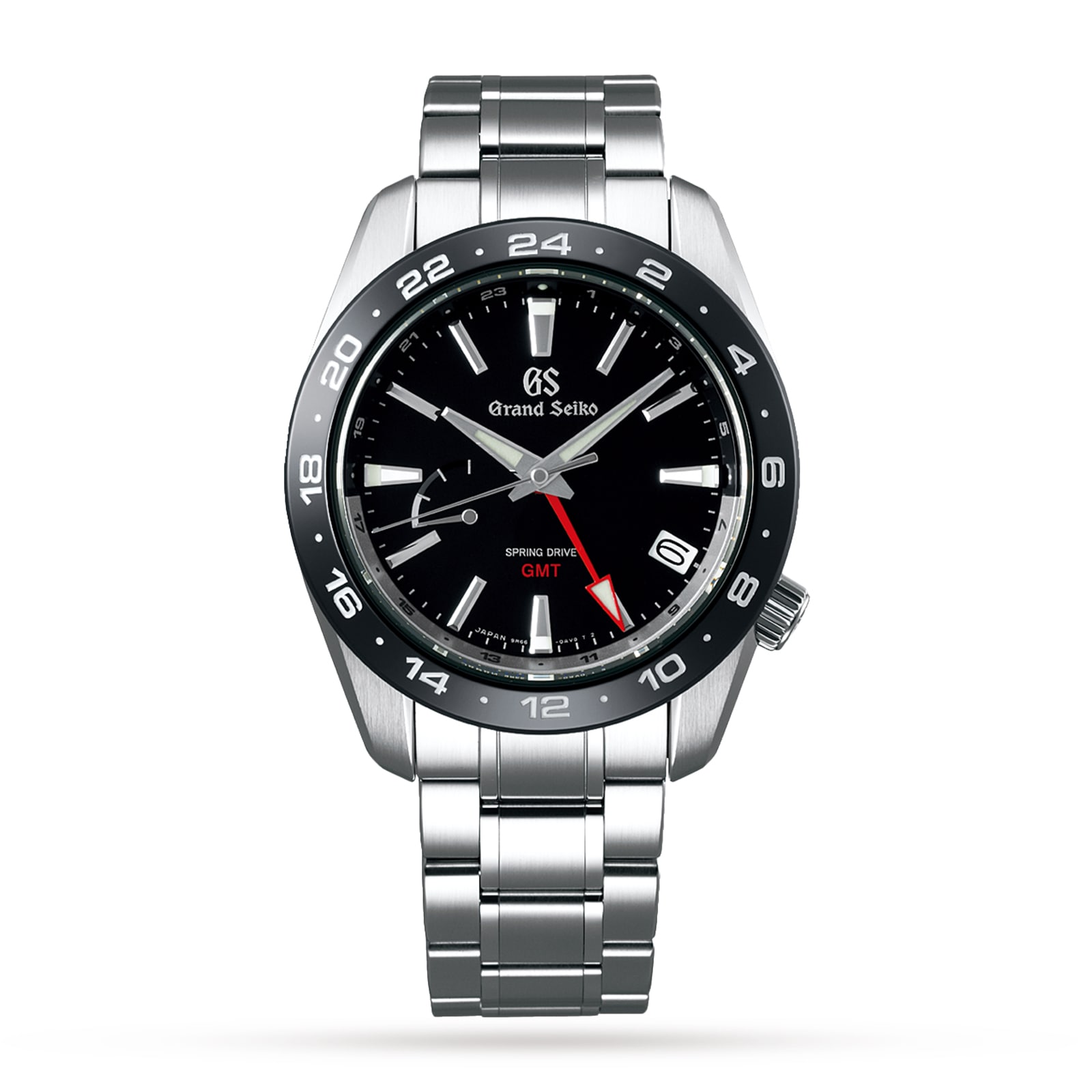 Grand Seiko Sport Black Automatic Spring Drive 3-Day GMT SBGE253 | Mayors