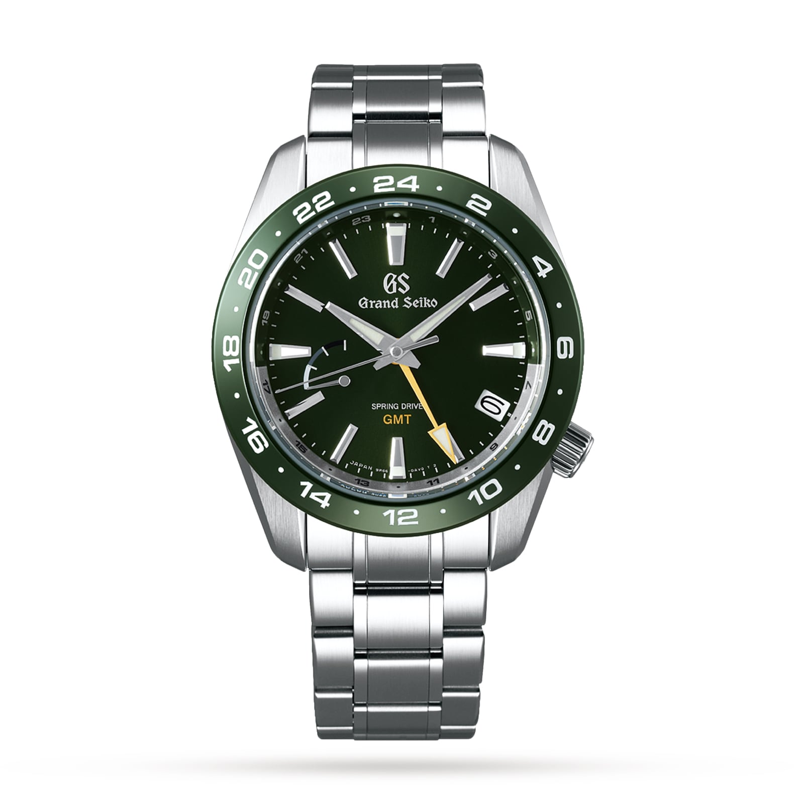 Grand Seiko Sport Green Automatic Spring Drive 3 Day GMT SBGE257