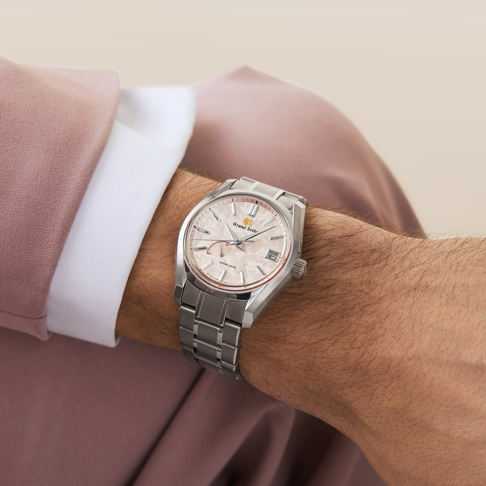 Grand Seiko Heritage Shunbun 40mm Mens Watch SBGA413 Goldsmiths