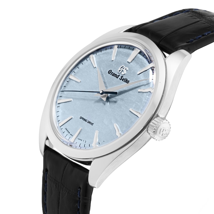 Grand Seiko Elegance 'Omiwatari' Spring Drive 38.5mm Mens Watch