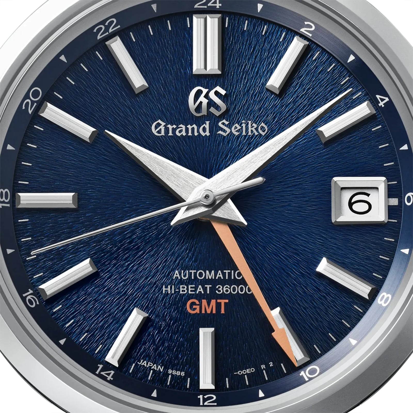 Grand Seiko Heritage Hi-Beat GMT 'Mt. Iwate' 40mm Mens Watch Blue Grand Seiko Heritage Hi-Beat GMT 'Mt. Iwate' 40mm Mens Watch Blue