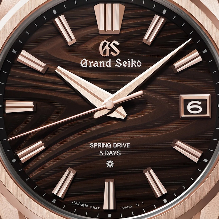 Grand Seiko Evolution 9 Spring Drive 40mm Limited Edition Mens Watch Brown