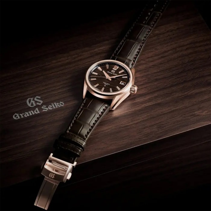 Grand Seiko Evolution 9 Spring Drive 40mm Limited Edition Mens Watch Brown