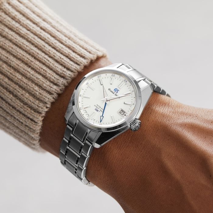 Grand Seiko Heritage Mechanical Hi-Beat GMT 44GS Anniversary Edition 40mm Mens Watch