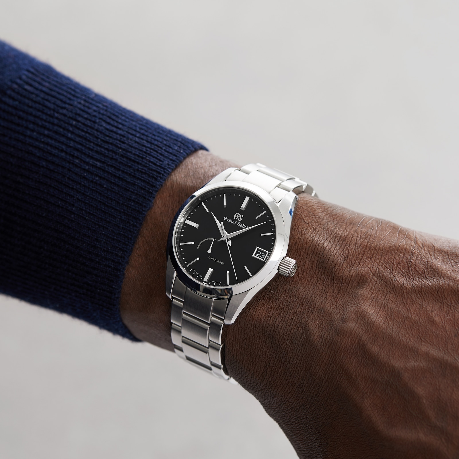 Grand Seiko Heritage 'Deep-Black' Spring Drive