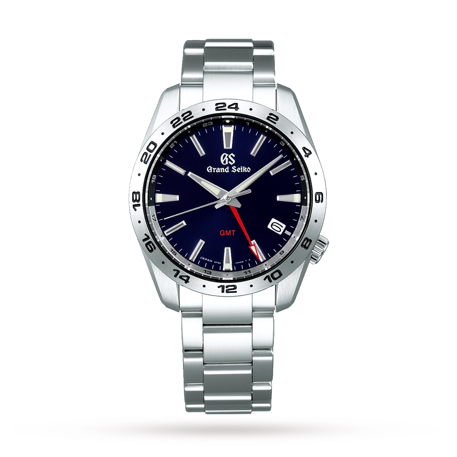 Grand seiko outlet gmt blue dial