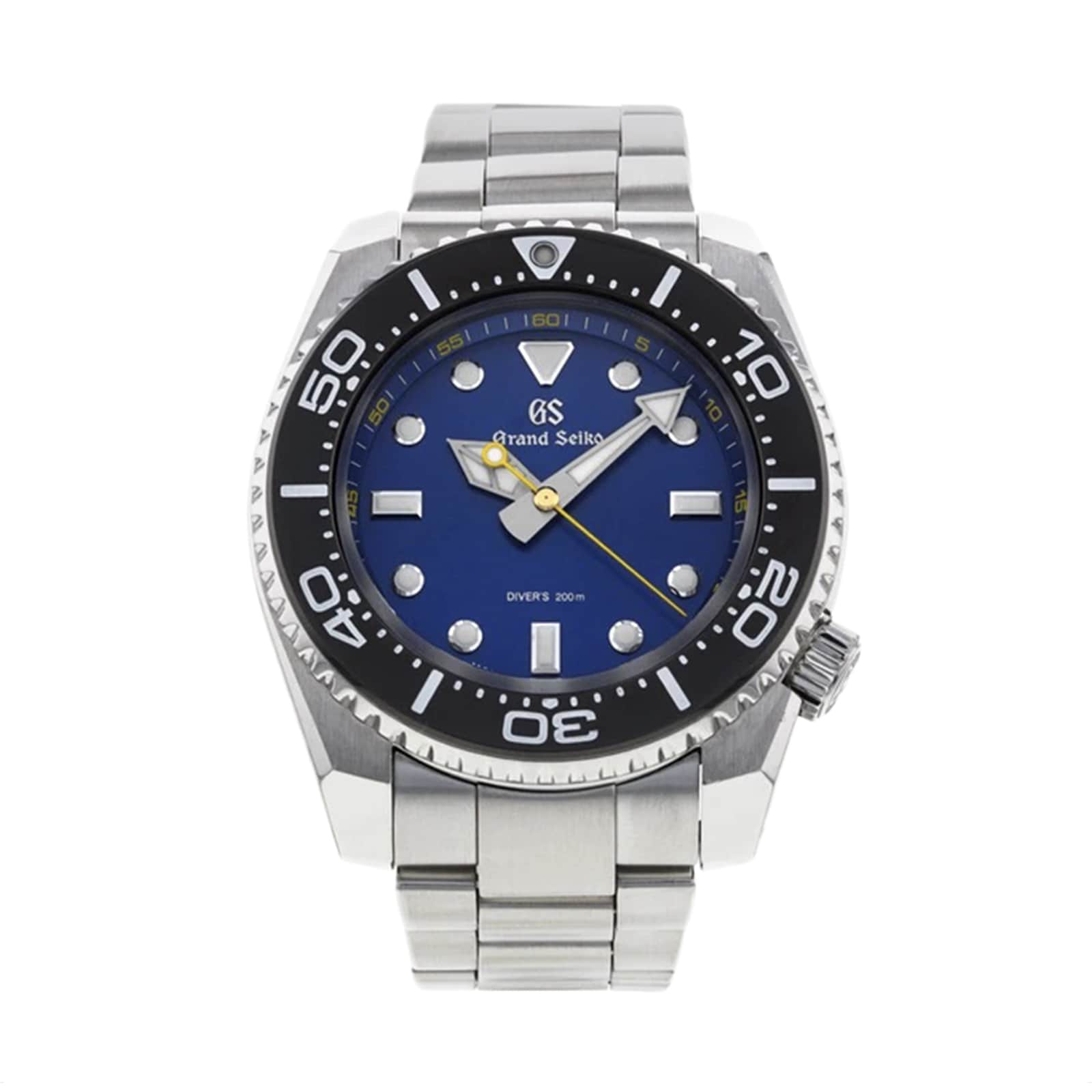 Grand Seiko Sport 44mm Mens Watch Blue Grand Seiko Sport 44mm Mens Watch Blue