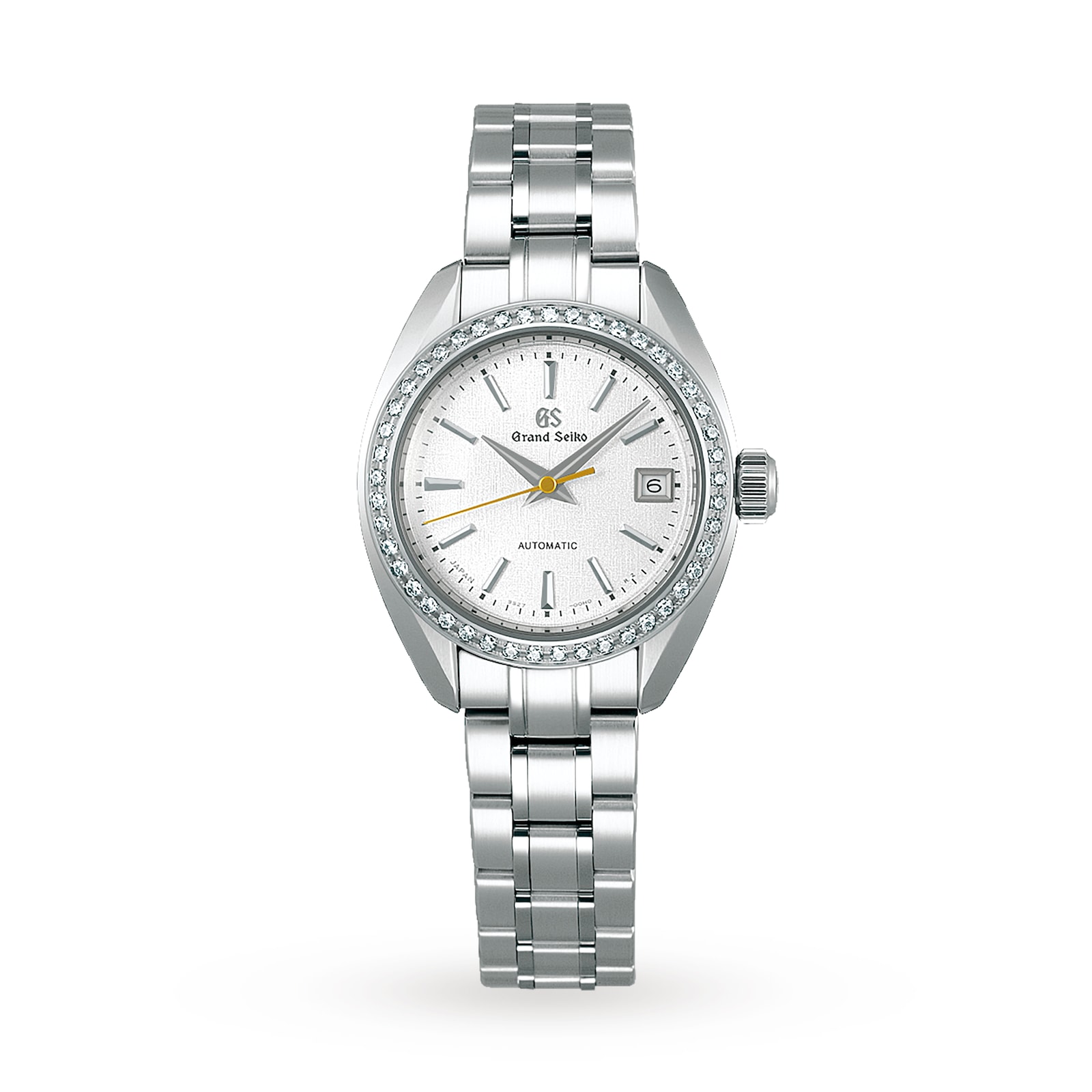 Grand Seiko 'Pearl white linen' Mechanical Automatic 28mm Ladies Watch