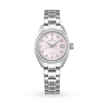 Grand Seiko Elegance Collection 'Pearl Pink' 28mm Ladies Watch