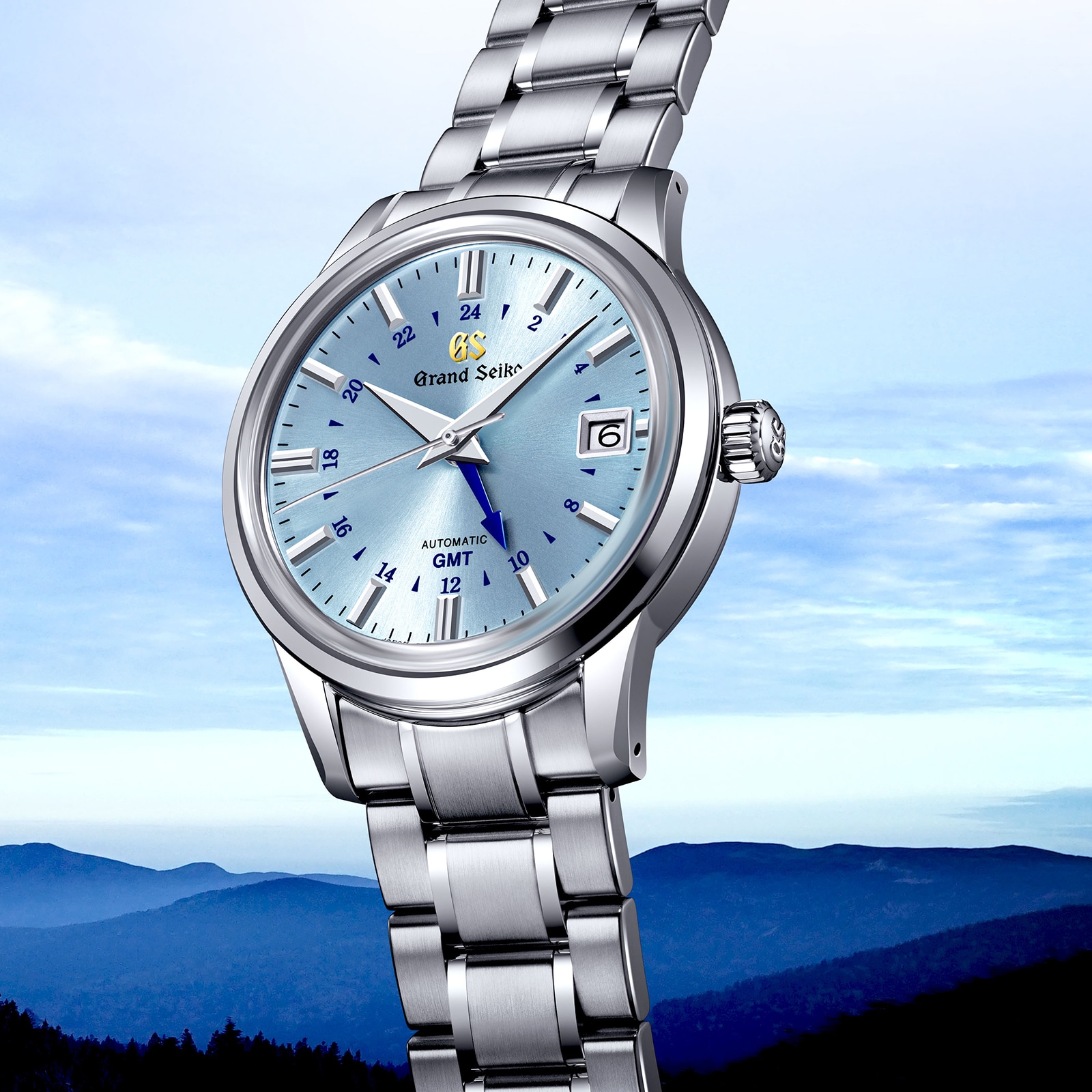 Grand Seiko Mid Heaven Mechanical GMT Limited Edition 39.5mm Mens Watch