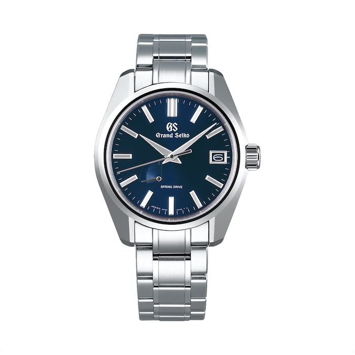 Grand Seiko Heritage Spring Drive 40mm Mens Watch Blue
