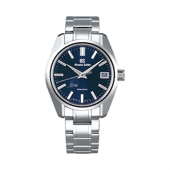 Grand Seiko Heritage Spring Drive 40mm Mens Watch Blue Grand Seiko Heritage Spring Drive 40mm Mens Watch Blue