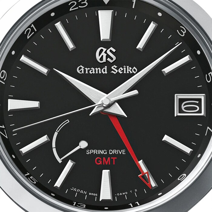 Grand Seiko Heritage Spring Drive 41mm Mens Watch Black